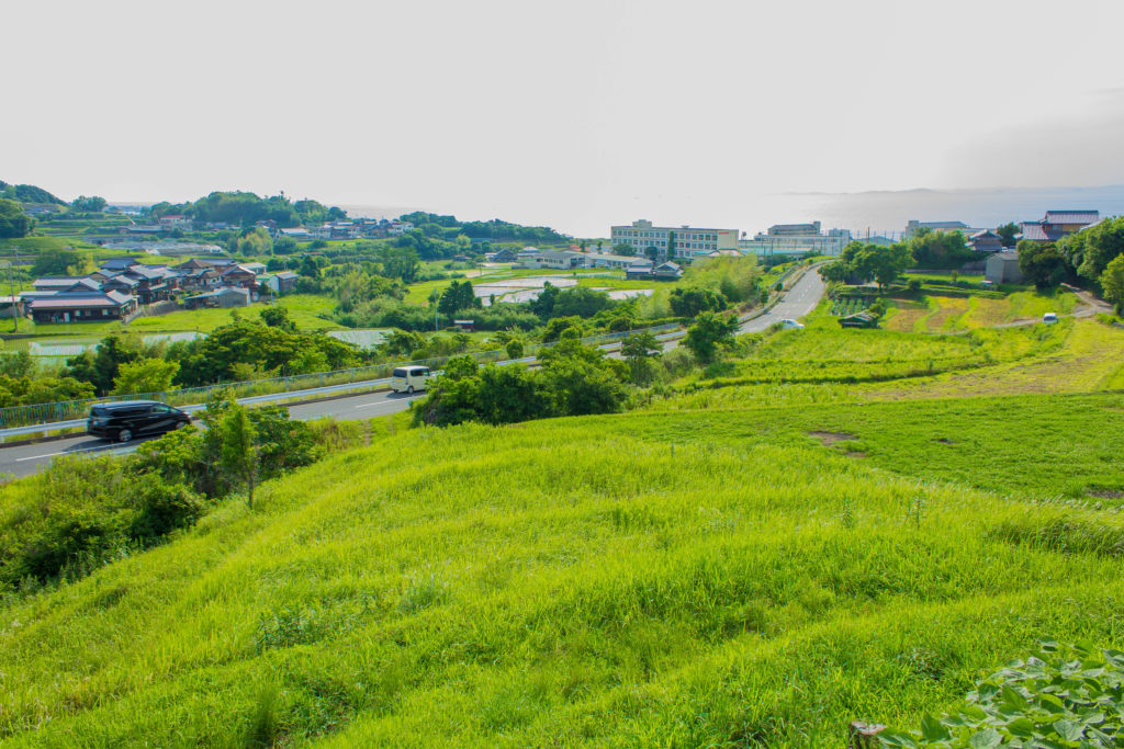 Abandoned rice terraces